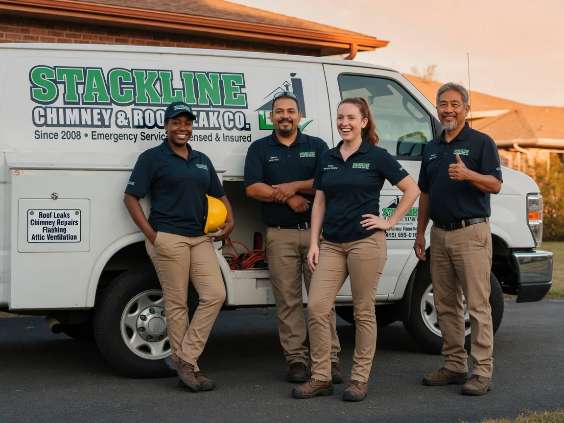 Chimney flashing repair company in Mason, MI
